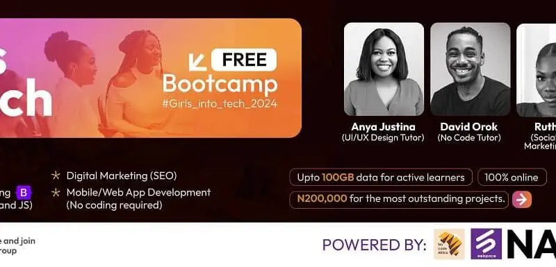 Girls Into Tech Free Bootcamp is Bridging the Gender Gap in the Nigerian Tech Sector